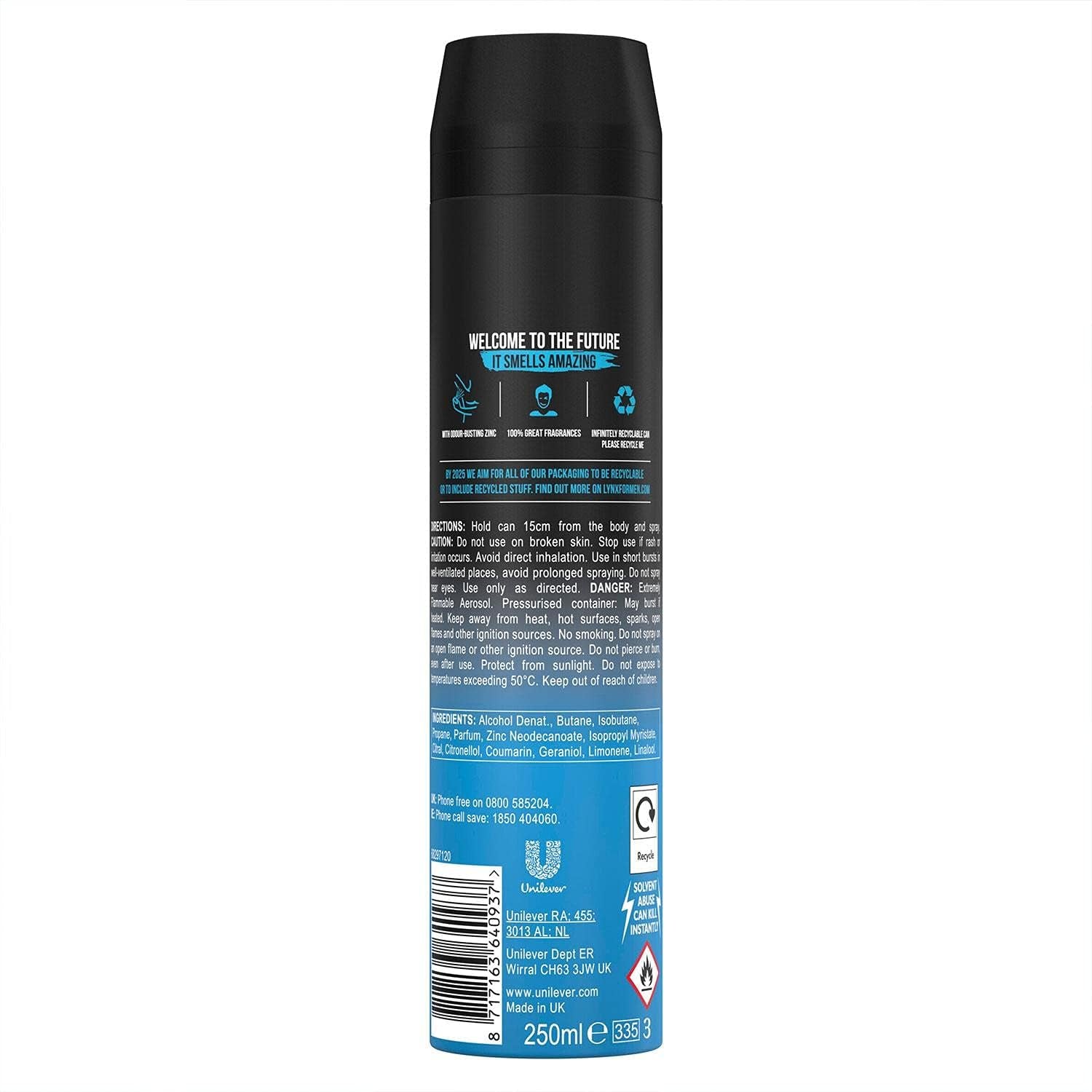 12 Hour Refreshing Ice Chill Shower Gel, 500 with  48 Hour Ice Chill Body Spray 250Ml Leaving You Smelling Great, Dermatologically Tested, Keep Smelling Irresistible!
