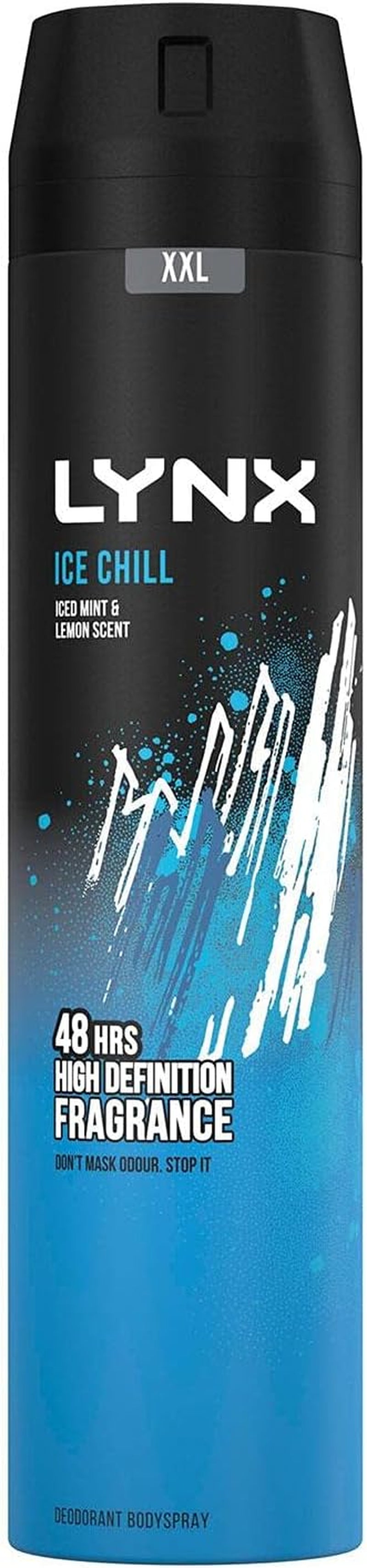 12 Hour Refreshing Ice Chill Shower Gel, 500 with  48 Hour Ice Chill Body Spray 250Ml Leaving You Smelling Great, Dermatologically Tested, Keep Smelling Irresistible!