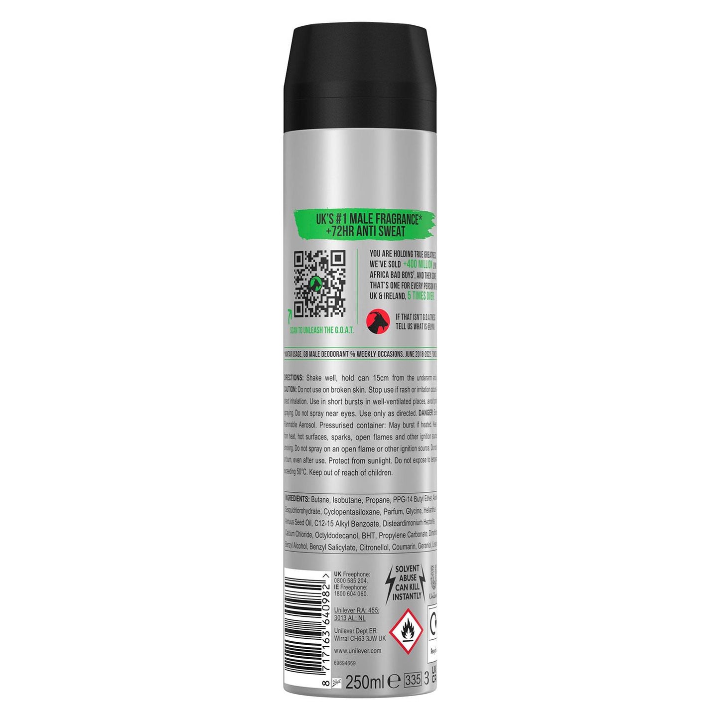 Lynx XXL 72-Hour Sweat Protection Anti-Perspiran