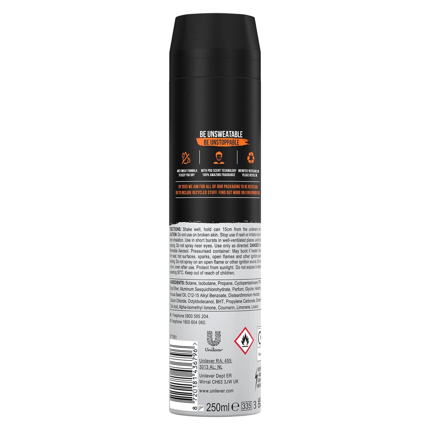 Lynx XXL 72-Hour Sweat Protection Anti-Perspiran
