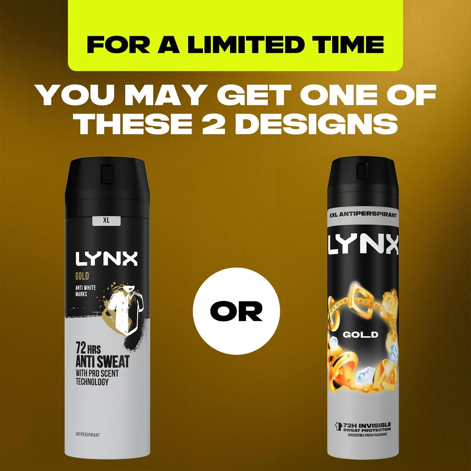 Lynx XXL 72-Hour Sweat Protection Anti-Perspiran