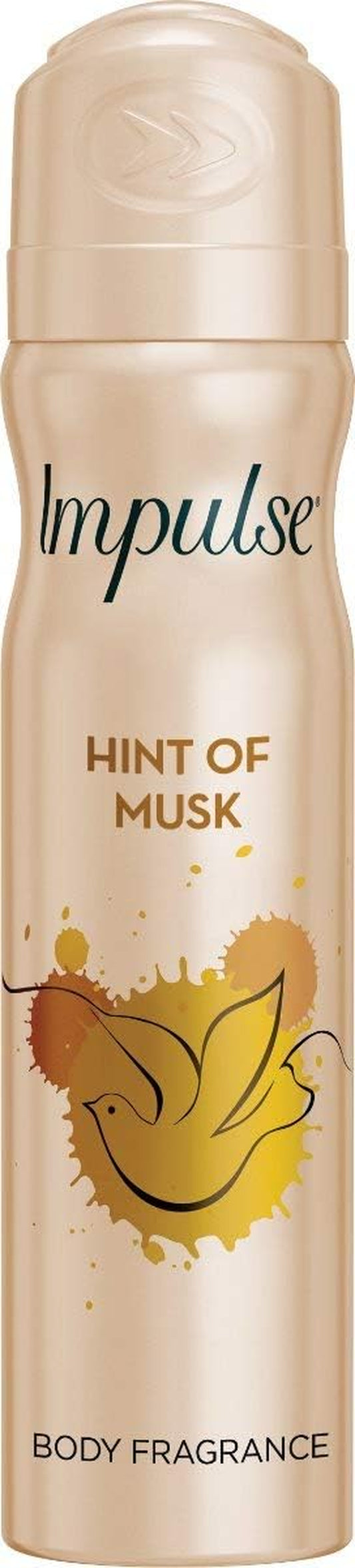 Impulse Body Spray Hint of Musk, 75Ml