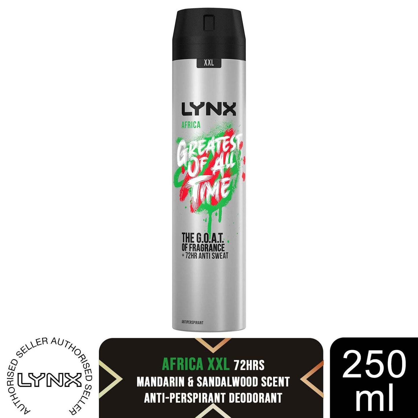 Lynx XXL 72-Hour Sweat Protection Anti-Perspiran