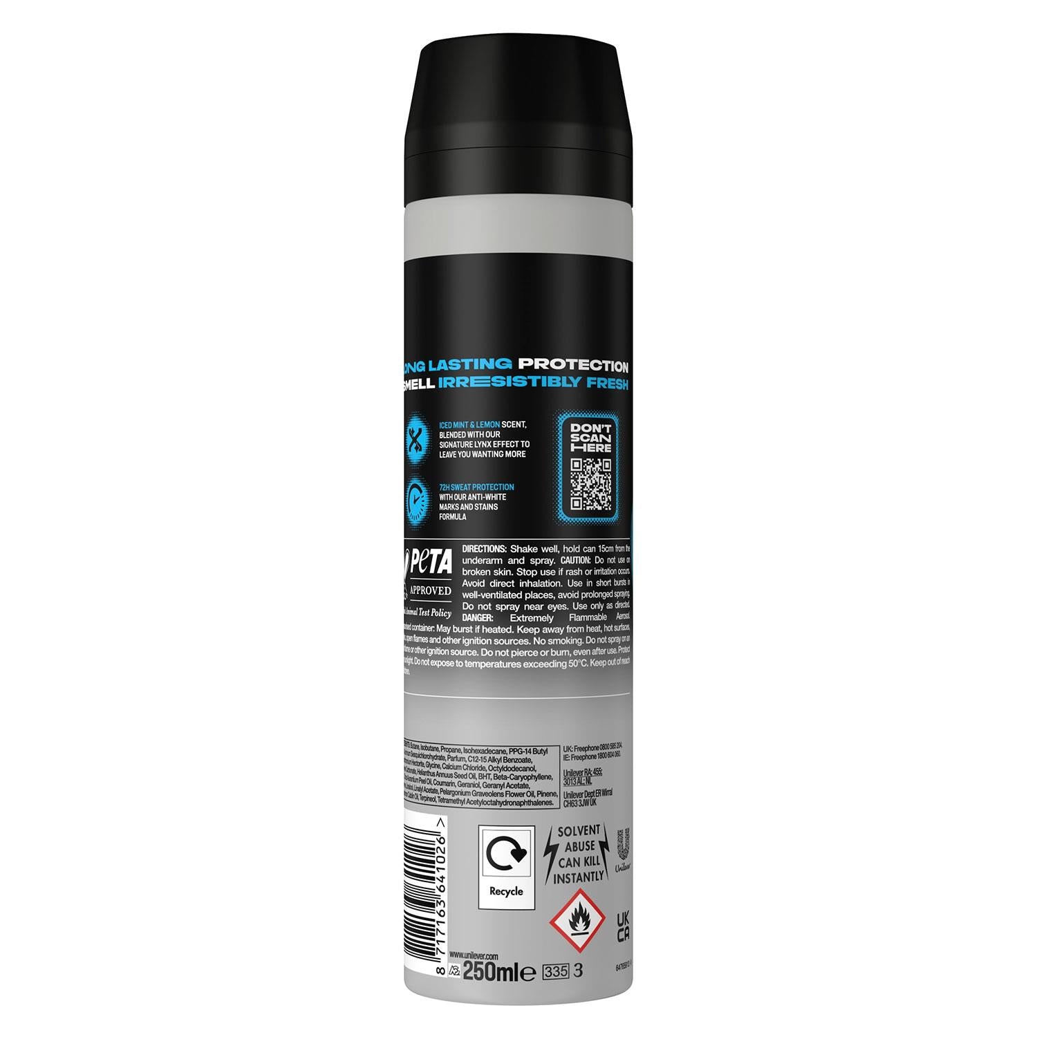 Lynx XXL 72-Hour Sweat Protection Anti-Perspiran