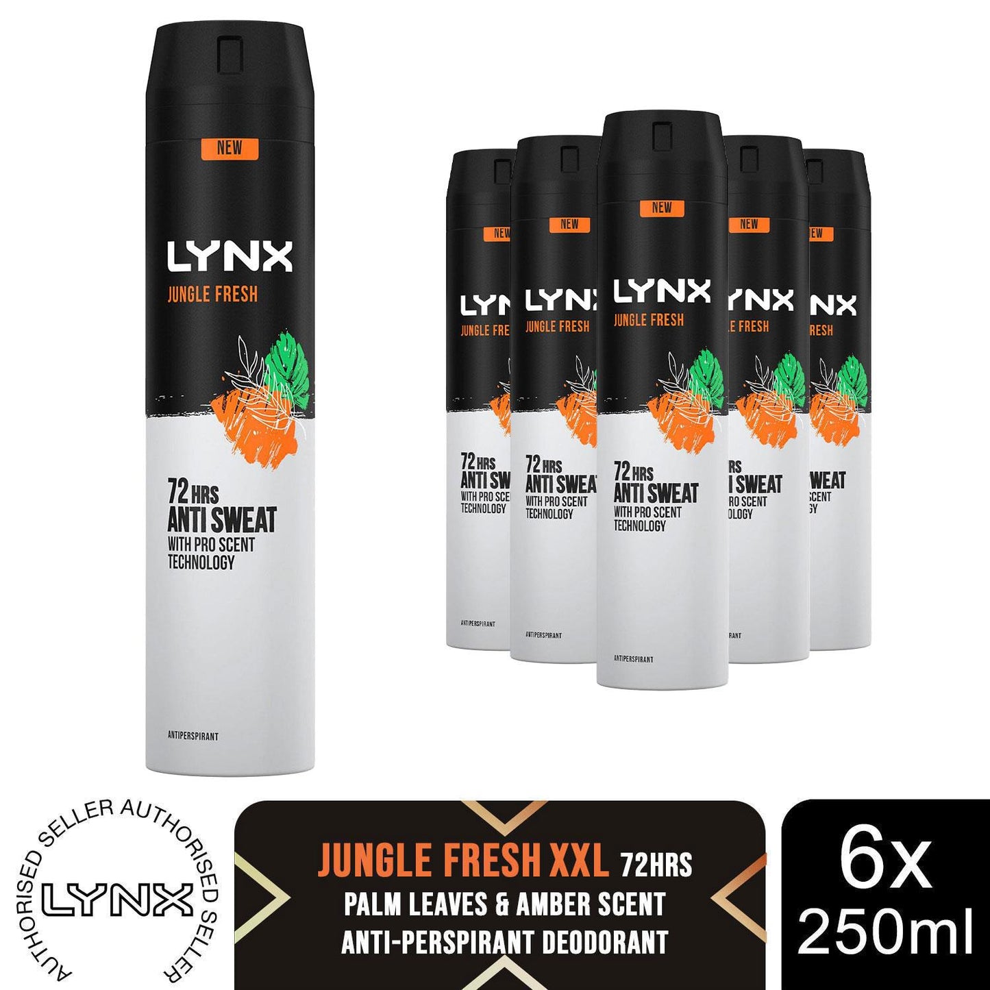 Lynx XXL 72-Hour Sweat Protection Anti-Perspiran