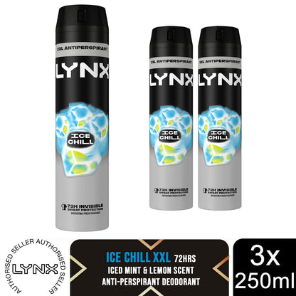 Lynx XXL 72-Hour Sweat Protection Anti-Perspiran