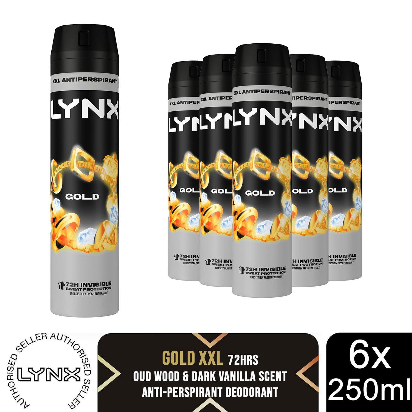 Lynx XXL 72-Hour Sweat Protection Anti-Perspiran