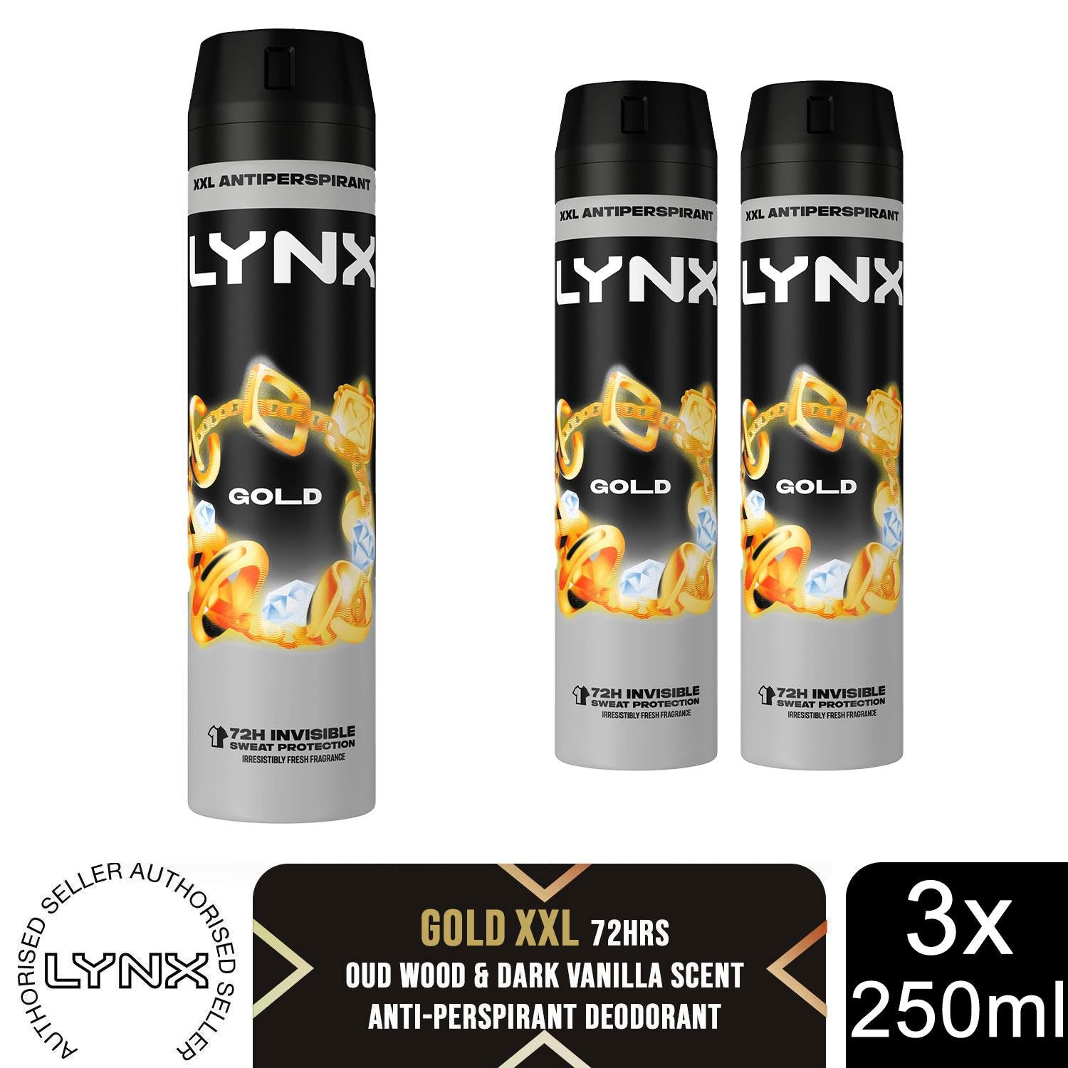Lynx XXL 72-Hour Sweat Protection Anti-Perspiran