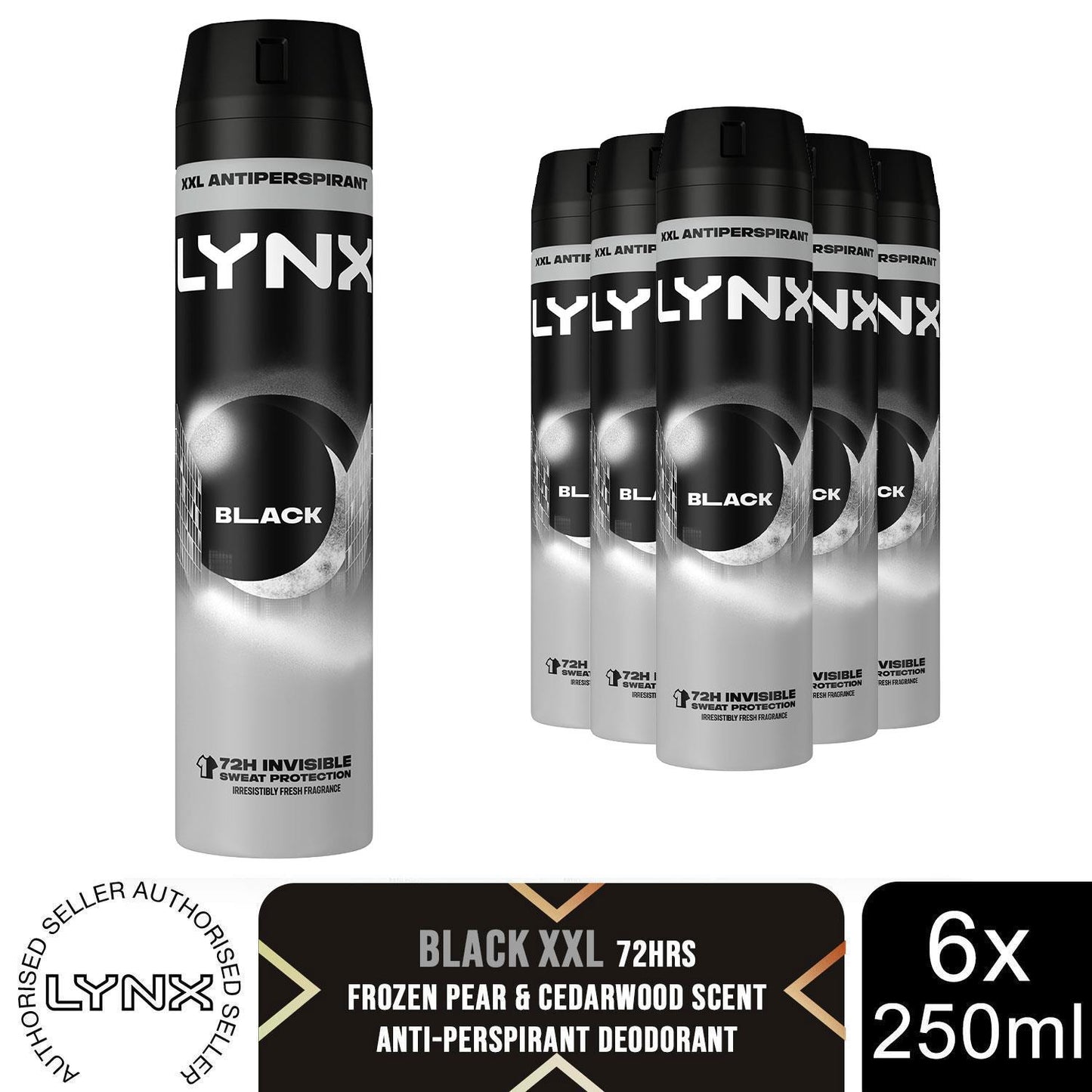 Lynx XXL 72-Hour Sweat Protection Anti-Perspiran