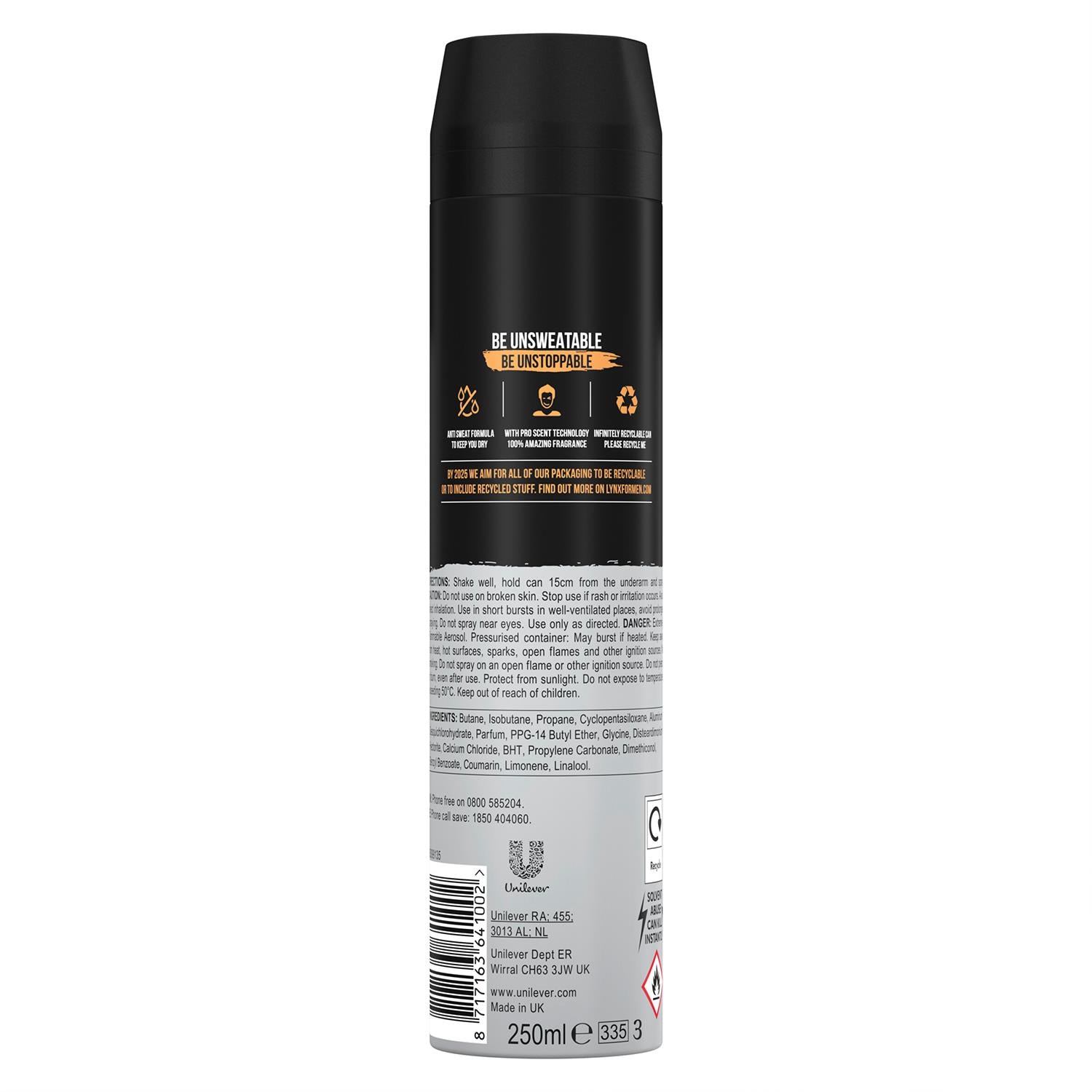 Lynx XXL 72-Hour Sweat Protection Anti-Perspiran