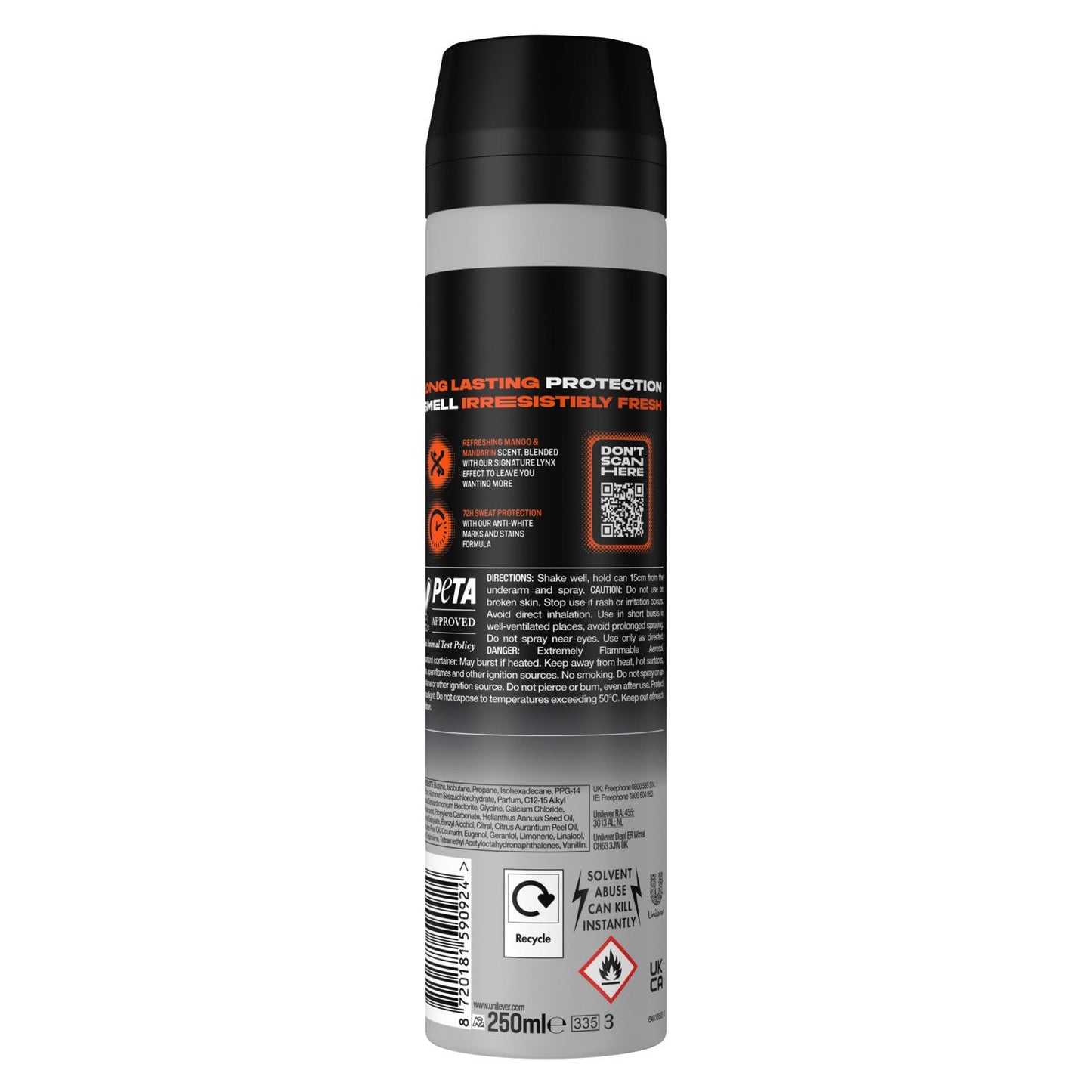 Lynx XXL 72-Hour Sweat Protection Anti-Perspiran