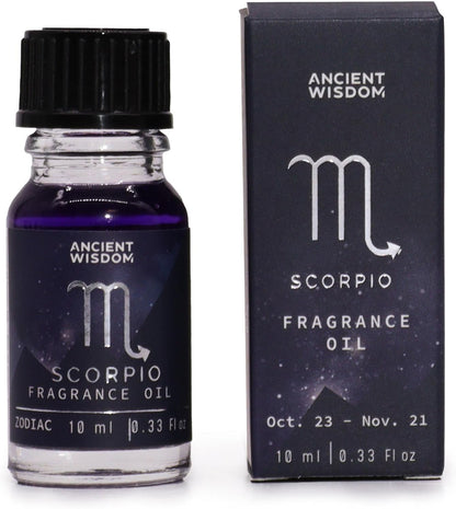Zodiac Fragrance Oil 10Ml SCORPIO Zodiac Fragrance Oils