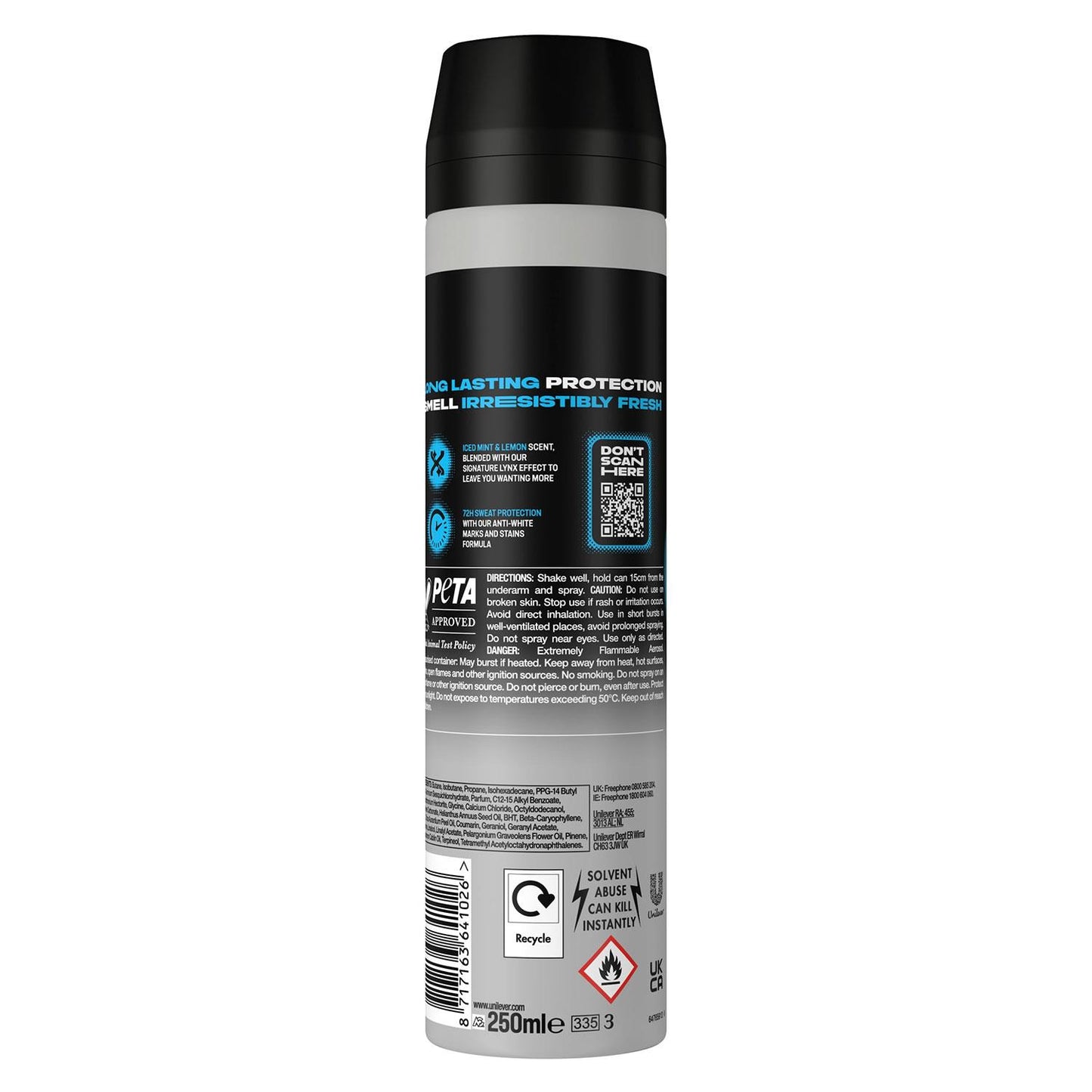 Lynx XXL 72-Hour Sweat Protection Anti-Perspiran